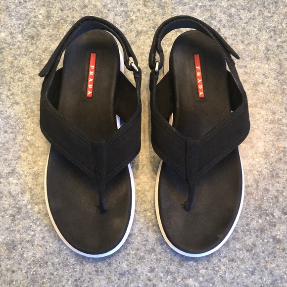 Prada Shoes - PRADA Velcro Summer Sandals